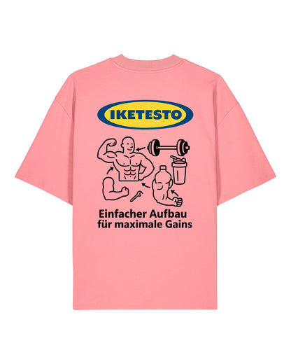 IKETESTO Oversized Pumpcover Shirt | GhostGym