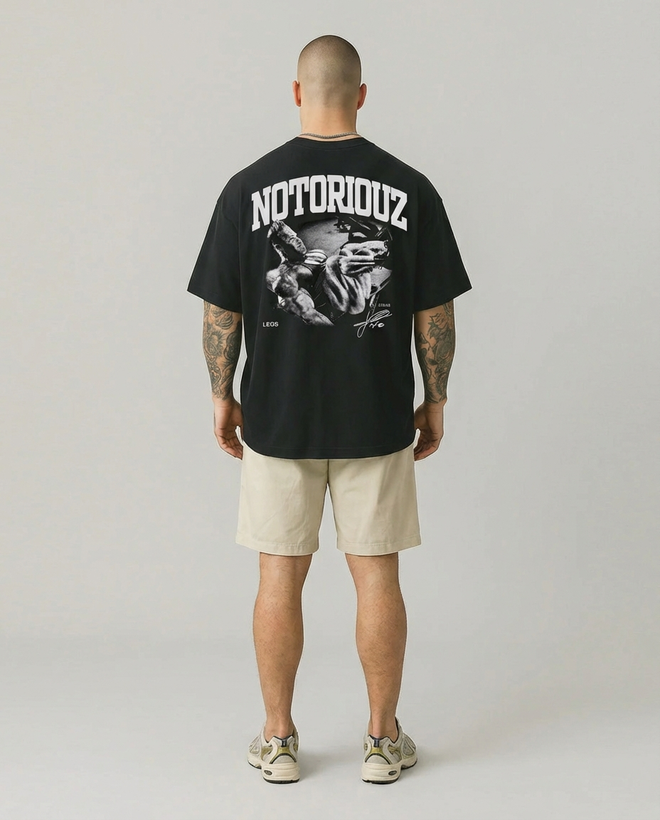 Legs Oversized Tee | Notoriouz Sportswear