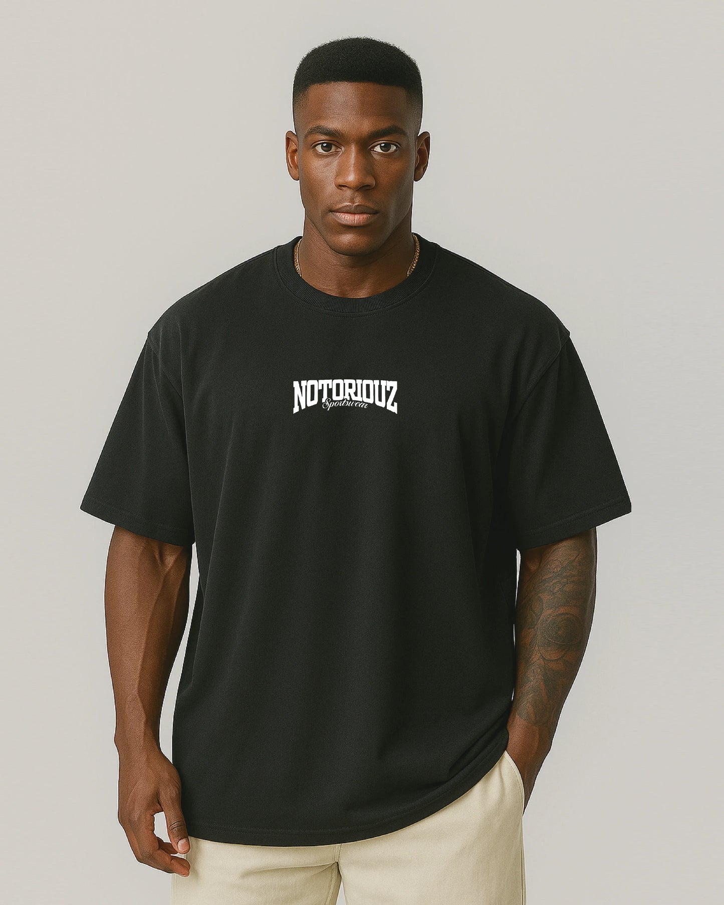 Push Oversized Tee | Notoriouz Sportswear