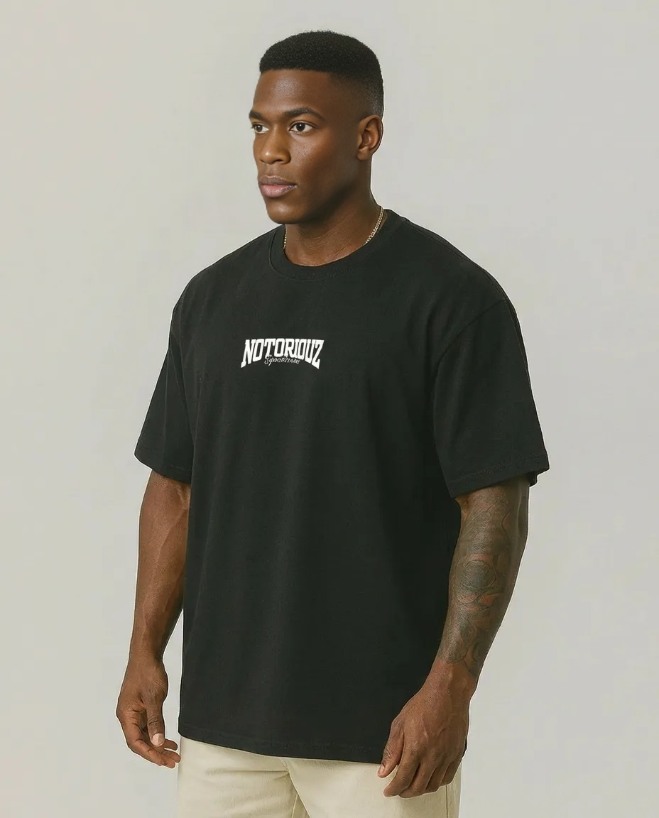Push Oversized Tee | Notoriouz Sportswear