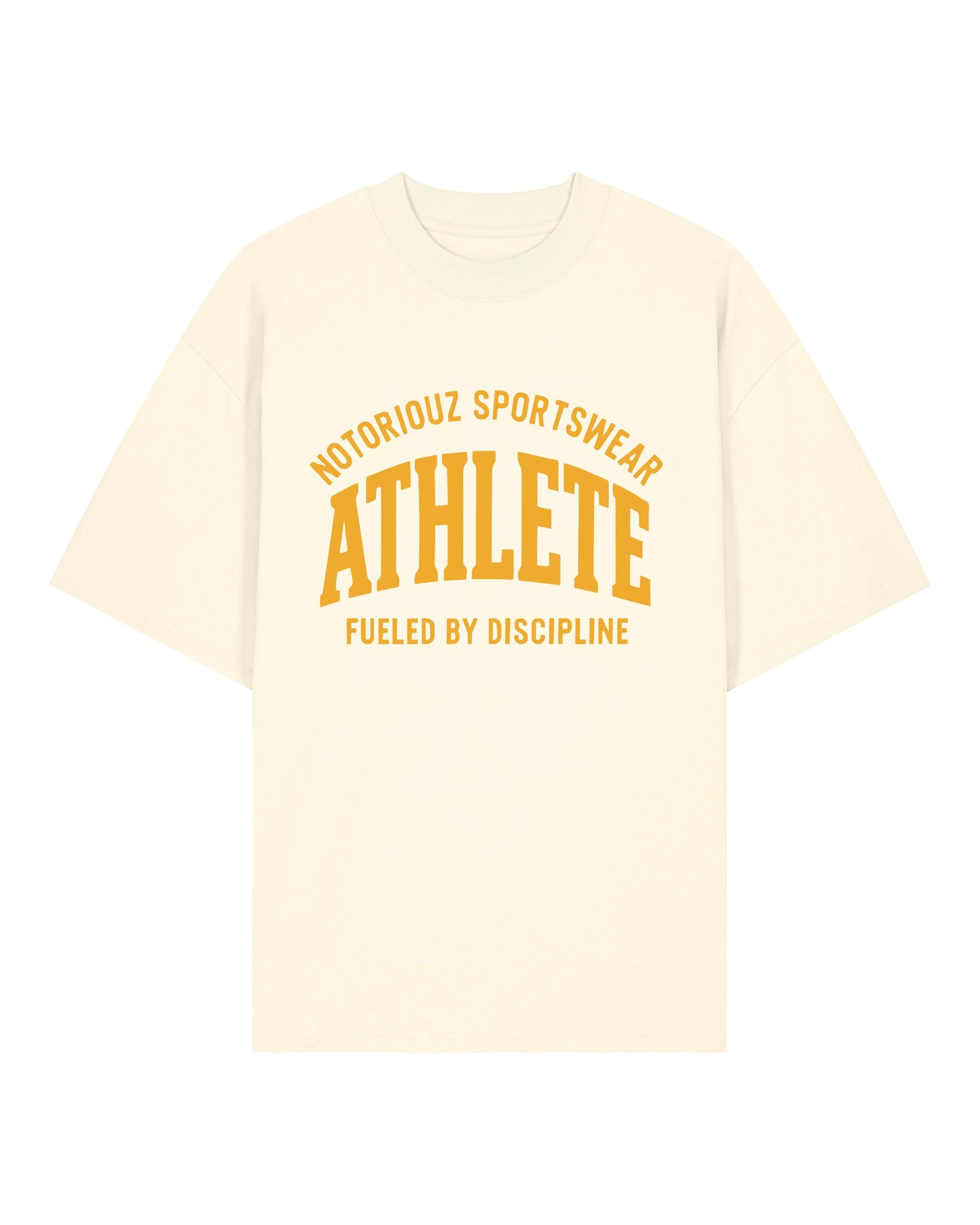 ATHLETE Oversized T-Shirt – Fueled by Discipline | Notoriouz Sportswear