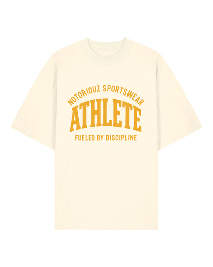 ATHLETE Oversized T-Shirt – Fueled by Discipline | Notoriouz Sportswear