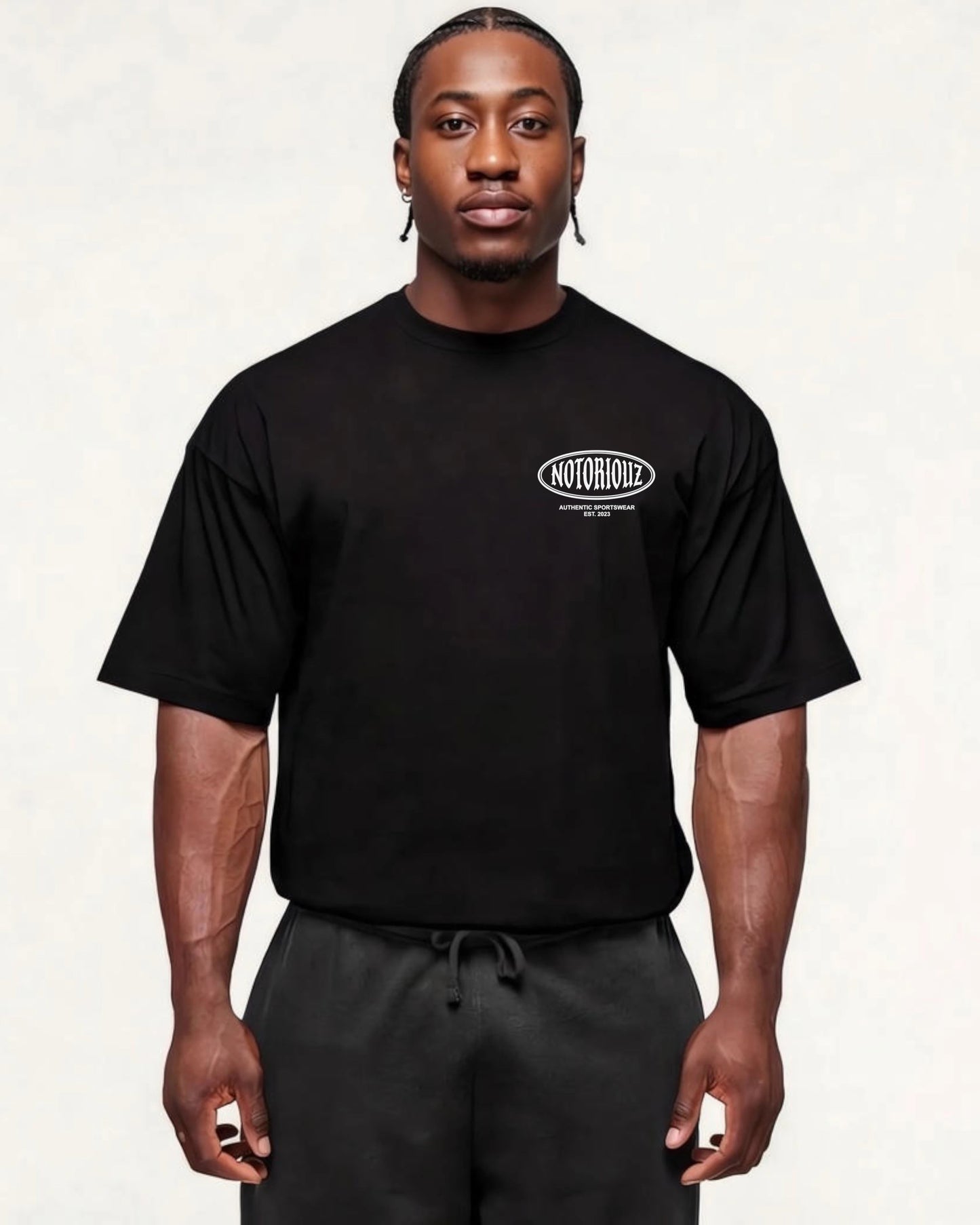 AUTHENTIC OVERSIZED TEE BLACK