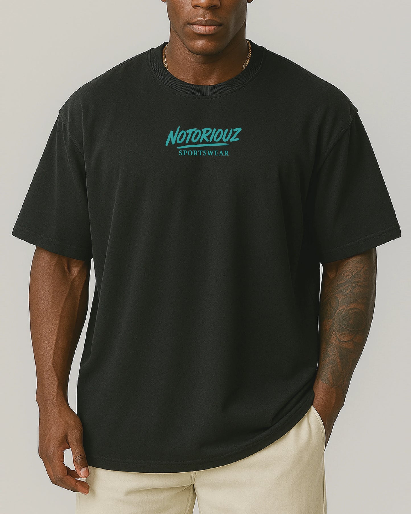 OFF SEASON “Discipline Bridge – Blue Edition” Oversized T-Shirt | Notoriouz Sportswear