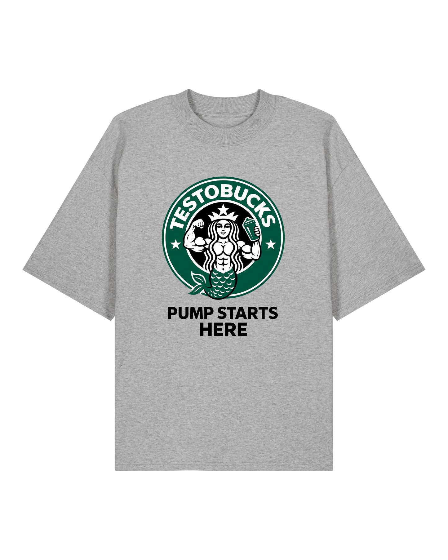 TESTOBUCKS Oversized Pumpcover Shirt | Pump Starts Here | GhostGym