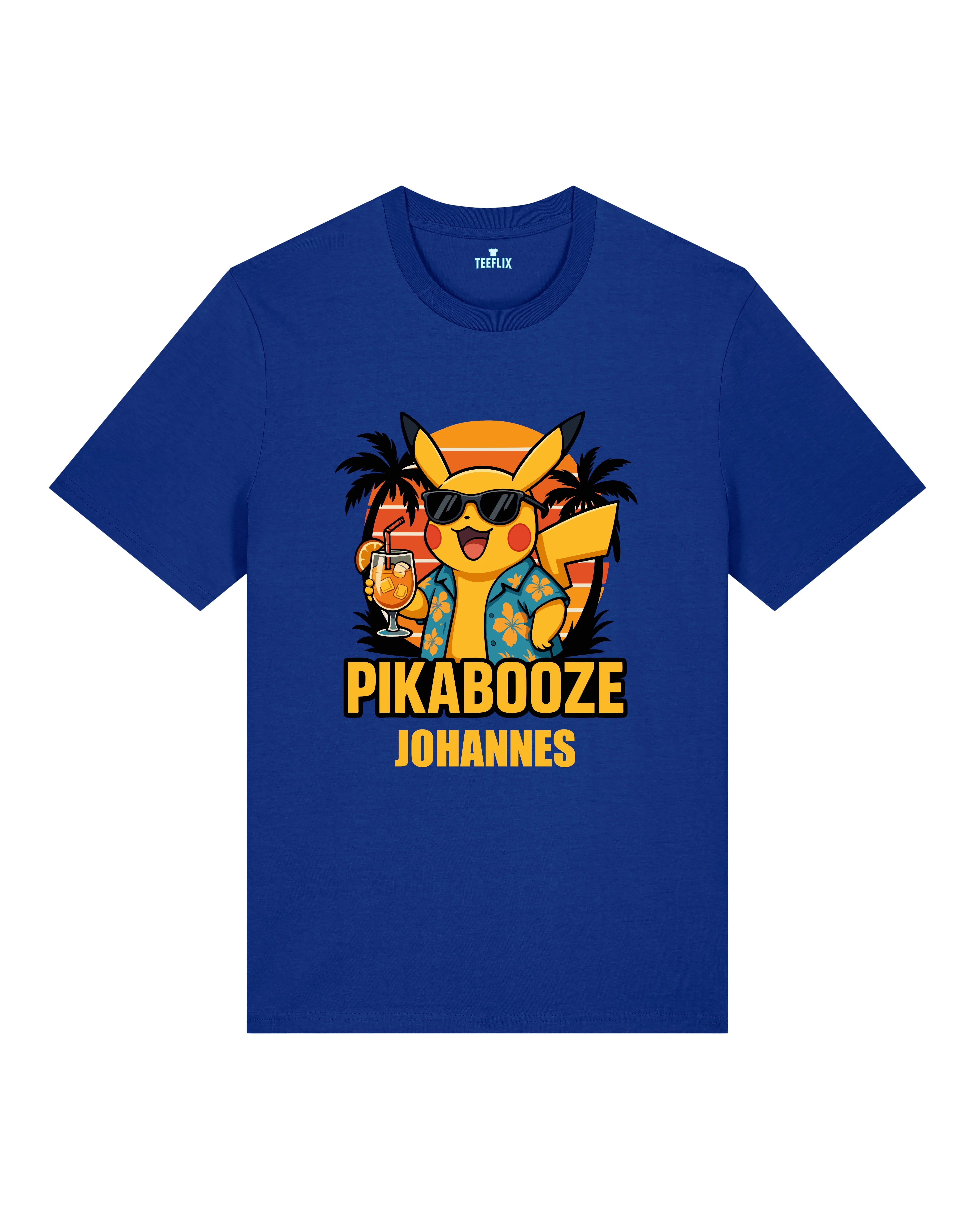 Lustiges JGA Shirt Pikabooze personalisierbar | Teeflix