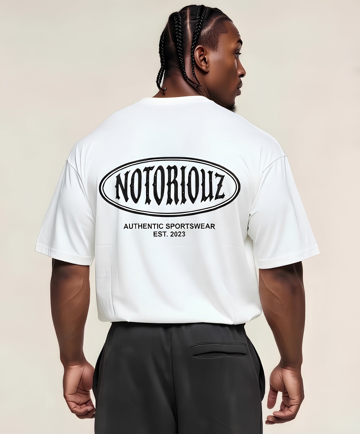 AUTHENTIC OVERSIZED TEE WHITE