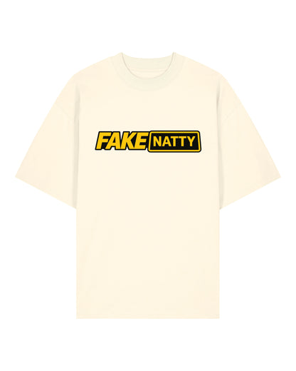FAKE NATTY Oversized Pumpcover Shirt | Gym Meme Shirt | GhostGym