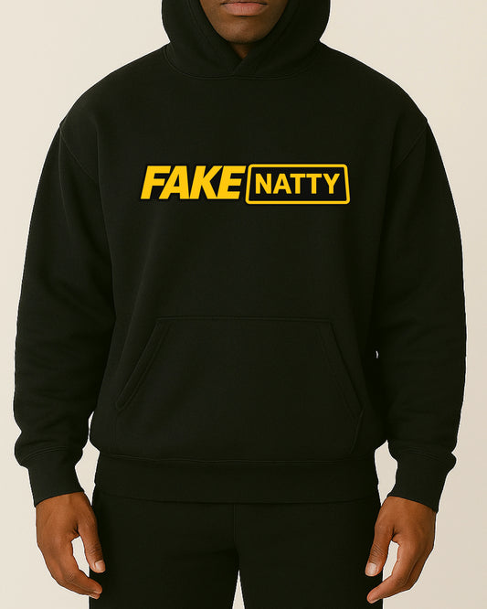 FAKE NATTY Oversize Hoodie | Gym Meme Hoodie | GhostGym